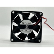 Brand New DWPH Dongweifeng TD7025HS 12V 0.40A High Air Volume 7CM 7025 Chassis Cooling Fan
