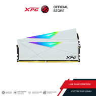 XPG 16GB เเรมPC รุ่น XPG SPECTRIX D50 RGB 16GB RAM DDR4/3200 (8GB*2) U-DIMM For PC - (XPG-U32008G16ADW50)