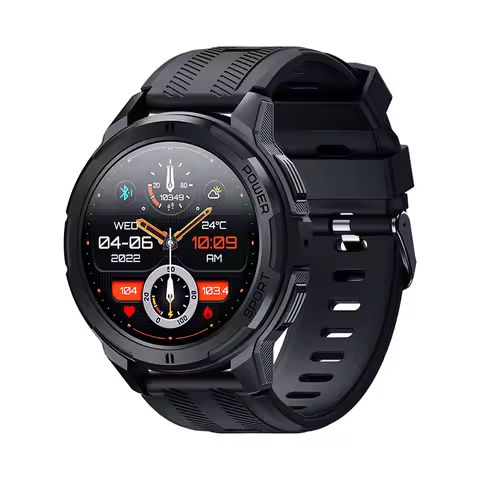 1.43 Inch Amoled 1atm Waterproof Pedometer Smartwatch Heart Rate Monitor Bluetooth Call Smart Watch 