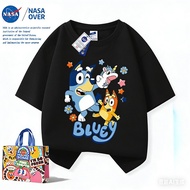 High-Quality Ready Stock COD Children T-shirt Half-Sleeved Soft Skin-Friendly Not Stuffy Boys' Tops 