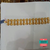 Grosir Gelang emas asli kadar 875 dubai style , gelang india Keren