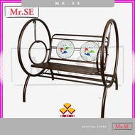 FREE SHIPPING MRSE Kid Garden Swing Steel Seater With Bearing Buaian Taman Buaian Budak - KD650