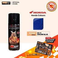 Samurai H232 Ex-5 Dream Blue Honda Colour - Aerosol Coating Spray Paint for Automotive Car Motorcycl