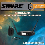 Shure GLXD14+/93 Digital Wireless Microphones Presenter System ( GLXD14+ / WL93 )