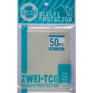 Zwei-TCG Sleeve Protector 69mm x 94mm || Transparent Card Sleeves || 50 PCS