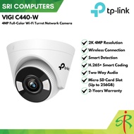TP-LINK VIGI C440-W 4MP Full-Color Wi-Fi Turret Network Camera [2 Years Warranty]