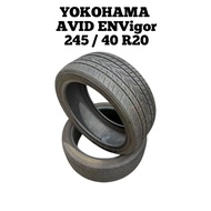 🇯🇵🇯🇵  245 /40 R20 Tyre Tayar Tire Yokohama AVID ENVIGOR Japan 245 / 40 R20