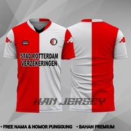 Feyenoord Retro 2002 Full Printing Jersey