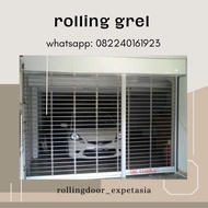 rolling grel alumunium grille rolling door