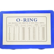 ชุดซีล O-Ring ยางไนลอนฟลูออร์ ทนน้ำมัน ทนความร้อนสูง กล่องซ่อมแซม ยางไนลอนฟลูออร์ ยาง O-Ring ทนน้ำมั