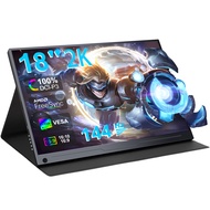 Portable Monitor 18 Inch 2K 144Hz Gaming Monitor 2560x1600 QHD 100% DCI-P3 HDR Laptop Monitor Framel