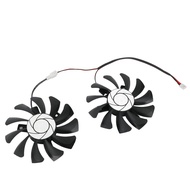 75MM HA8010H12F-Z 2Pin GTX1050 Graphics Card Cooling Fan for MSI GTX 1050 Ti 4GT OC Video Card Coole