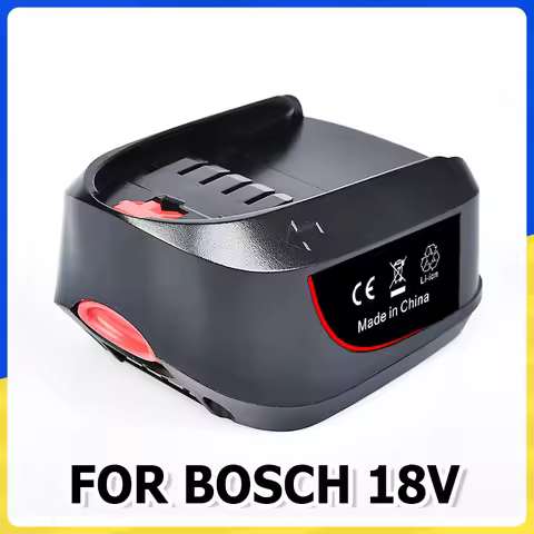 New 1.5Ah-6.0Ah For Bosch 18V PBA PST PSB PSR 18V Home ,Garden Tools (Type C Only) AL1810CV AL1815CV
