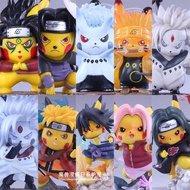 Naruto Handheld G Statue K Pikachu COS Banten Naruto Tsunade Obito Sasuke Pillar Model
