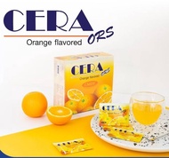 Cera Ors (1 กล่อง 100 ซอง ขนาด 4.2 G.) เกลือแร่ท้องเสีย รสส้ม