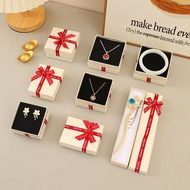 9 ️ ⃣ Valentine's Day Jewelry Gift Box Letter Bow Jewelry Bracelet Heaven and Earth Cover Storage Pa