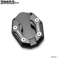 Mooreaxe Motorcycle Accessories  Side Kickstand Extension Plate ForHonda ADV150 ADV160 ADV 150 160 Modified CNC Stand Enlarge Plate Body Stability Accessories