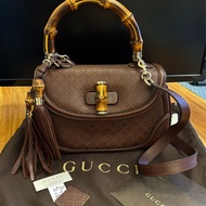 Gucci經典竹節包手提肩背兩用包