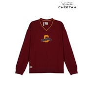 Cheetah Men Harry Potter Baju Lelaki Gryffindor Regular Fit Cotton Blend Long Sleeve Sweater - 61386