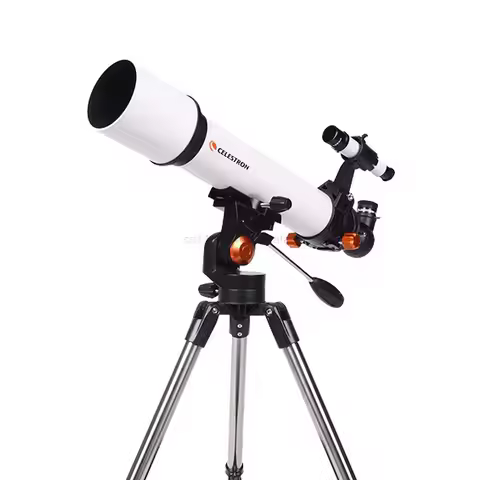 Celestron Astronomical Telescope, Libra 805 AZ Refractive AZ, Theodolite Bracket, Stainless Steel Tr