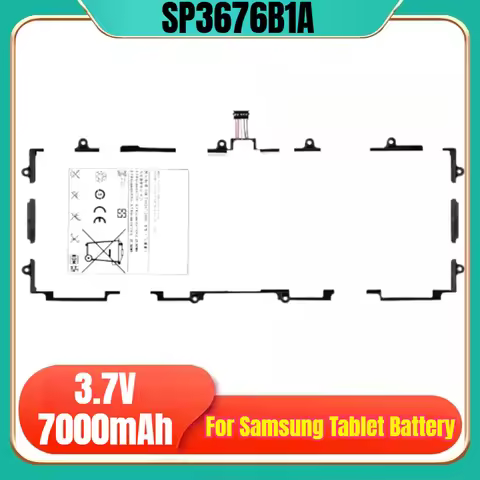 3.7V 7000mAh SP3676B1A Tablet Battery for Samsung Galaxy Tab 2 10.1 P5100 P5110 P7500 P7510 P7501 P7