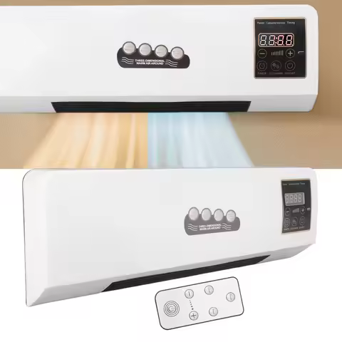 Air Cooler Air Cooler Machine Small Air Conditioner Heater Portable Wall Mounted Air Conditioning Ho