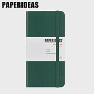 PAPERIDEAS 48K頁碼硬面绑帶筆記本 横線-聖誕綠