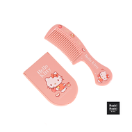 Moshi Moshi ชุดเซ็ท หวีพร้อมกระจกพกพา ลาย Hello Kitty ลิขสิทธิ์แท้จากค่าย Sanrio รุ่น 6100002277-2278