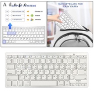 [Adepe] Slim Thai 78 Keys Wireless Bluetooth Keyboard for Stylish Energy-saving