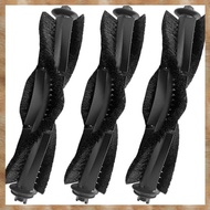 [K U Y G] Main Replacement Roller Brush(3pcs) for  V20/Vyzzle D10 Robot Vacuums for  L10/ R1D Edge P