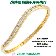 Bg8434 ZHULIAN GOLD PLATED BANGLE Bracelet 999