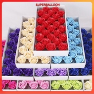 READYSTOCK Soap Flower 5 layer Five-layer rose soap flower head Rose flower head soap flower gift bo