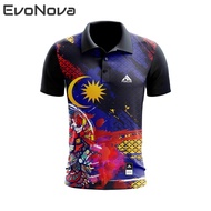 EvoNova Malaysia Merdeka men's/women's jersey shirt