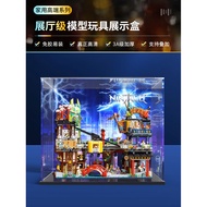 lego ninjago lego ninjago robot Dust Cover Suitable for Lego 71799 Phantom Ninja City Model Toy Stor