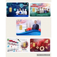 Public Gold PG Gold Bar (1 Gram) (Au 999.9) 24K - Corona Covid-19 Edition