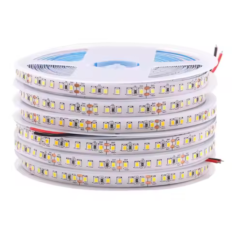 12V 24V LED Strip SMD2835 5m 10m 15m 20m Flexible Tape Ribbon 120/240/480Led 3000K 4500K 6000K LED R