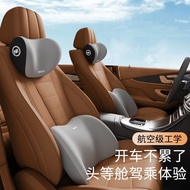 A/🏅Automotive Headrest Neck Pillow Lumbar Support Pillow Car Seat Memory Foam Car Waist Support Waist Protection Neck Pi