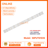 50PUT6103S/98 PHILI PS 50นิ้วไฟเรืองแสงทีวี LED (LAMPU TV ) 50 "LED BACKLI GHT 50PUT6103S 50PUT6103/