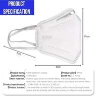 10PCS CHILDREN'S MASKS KN95 5PLY 5 LAYERS FILTRATION MASKS N95 NEW IMPORT