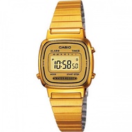 CASIO LA670WGA-9 STANDARD digital women's watch popular retro gold plated SS bracelet gold *Original