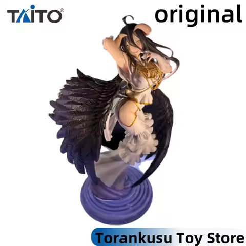 TAITO OVERLORD Anime Albedo T-most Action Figures Model Figurine Original Figuarts Decoration Collec