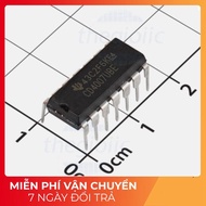 [2 Pieces]- CD4007UBE IC Inverter, 14-DIP Tech Components