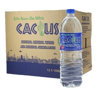 Cactus Natural Mineral Water Air mineral Semulajadi 1.5L
