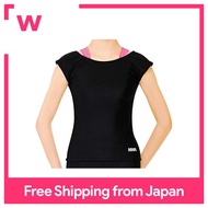 ซาซากิยิมนาสติกลีลาสำหรับสตรีเสื้อฝรั่งเศสสีชมพูเรืองแสง7046 M