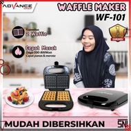 HITAM Waffle Maker Black (Black)/Cable Waffle Maker | Advance WF101