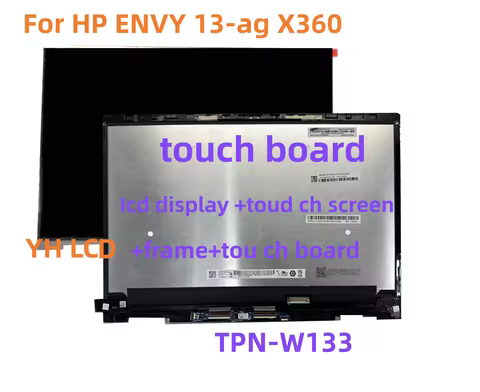13.3 LCD For HP ENVY X360 13-AG 13-ag 13Z-AG0002DX LCD Display AG0002DX 13-ag0048AU 13 ag0002la Asse