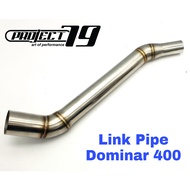 Project79 MODENAS DOMINAR 400 V1 Exhaust Slip On Piping Muffler Stainless Steel Project79 QPM05SV/CB