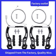 2 Pairs Bike Brakes Set Bike Brakes Mountain Bike Replacement for Most Bicycle and 2 Mountain Bike B