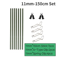 Durable Climbing Plants Vine Rack Flower Gardening Tools Vegetables Trellis Plant Support 11mm/16mm 