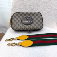 Gucci原花虎頭包相機包 476466